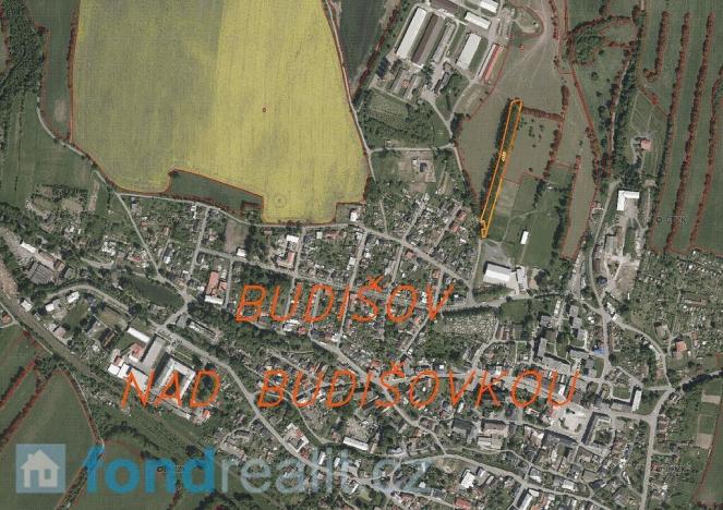 Prodej pozemku, Budišov nad Budišovkou, 4653 m2