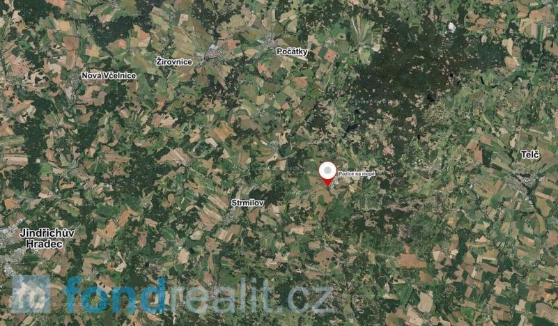 Prodej pozemku, Studená, 841 m2