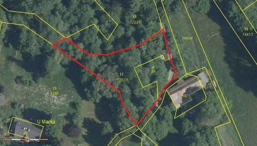 Prodej pozemku, Radčice, 1417 m2