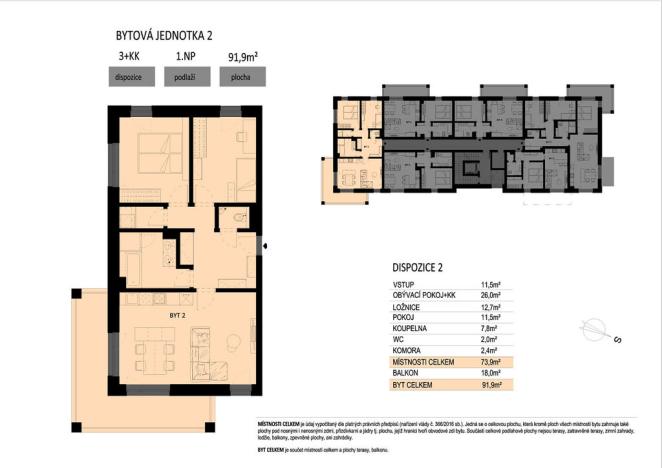 Prodej bytu 3+kk, Světlá nad Sázavou, Lánecká, 92 m2