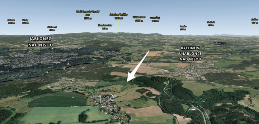 Prodej louky, Rádlo, 28552 m2