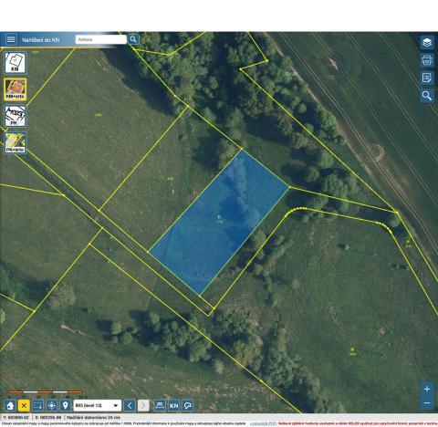 Prodej louky, Rádlo, 28552 m2