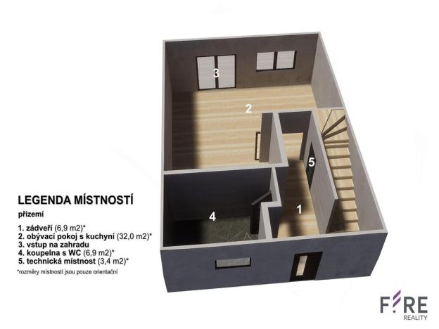 Prodej bytu 4+1, Skorkov, 94 m2