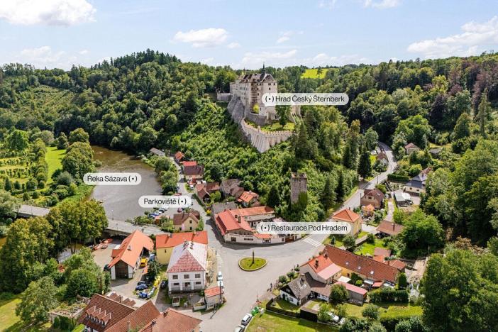 Prodej restaurace, Český Šternberk, 480 m2