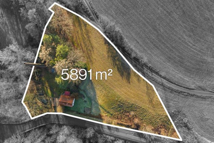 Prodej pozemku, Ondřejov, Družstevní, 5891 m2