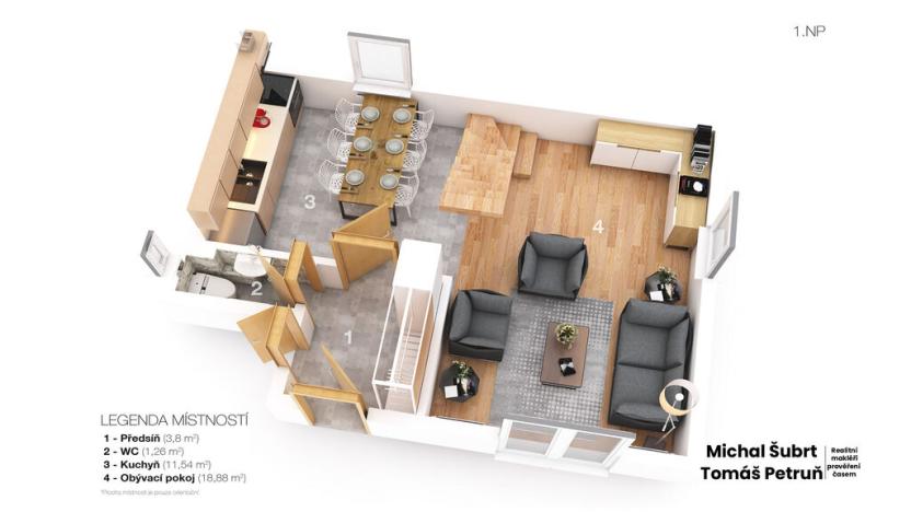 Prodej domu, Černý Důl - Čistá v Krkonoších, 77 m2