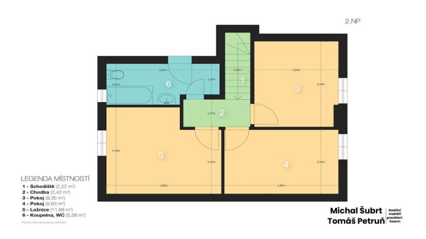 Prodej domu, Černý Důl - Čistá v Krkonoších, 77 m2
