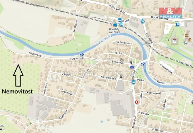 Prodej pozemku pro bydlení, Doudleby nad Orlicí, Fűgnerova, 1901 m2