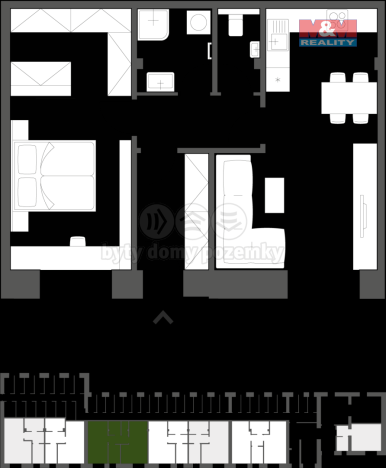 Prodej bytu 2+kk, Nový Jičín, Palackého, 61 m2