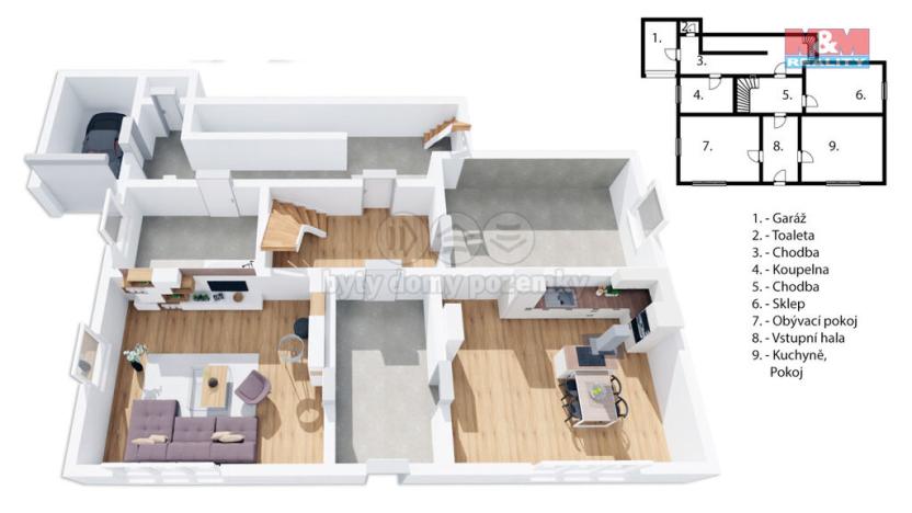 Prodej rodinného domu, Police nad Metují - Hlavňov, 160 m2