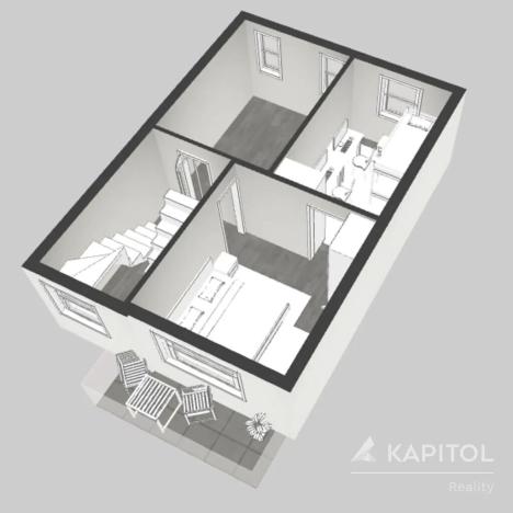 Prodej rodinného domu, Kroměříž, Raisova, 89 m2