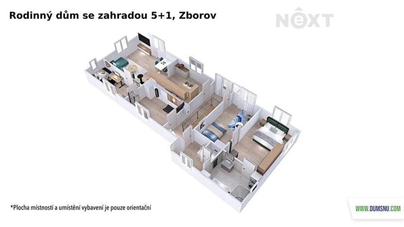 Prodej rodinného domu, Zborov, 117 m2