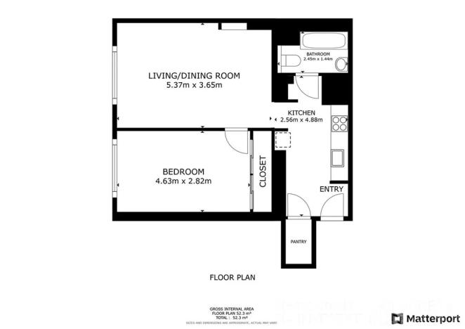 Pronájem bytu 2+kk, Praha - Nusle, Kloboučnická, 49 m2