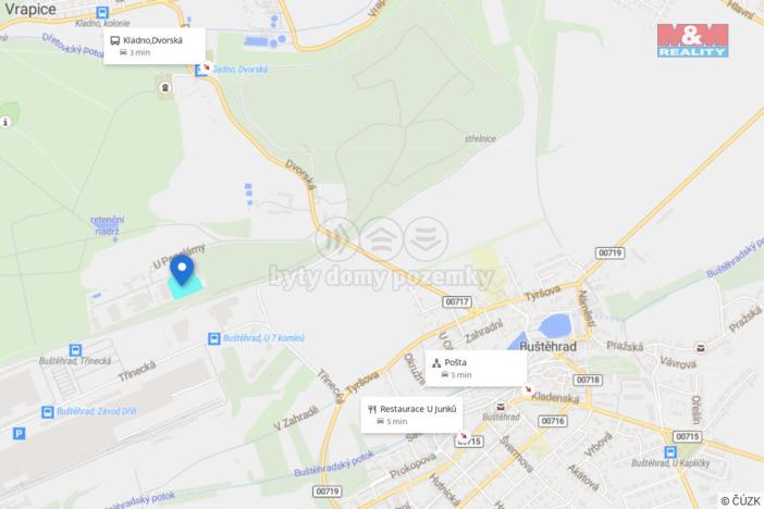 Pronájem pozemku, Buštěhrad, U Panelárny, 9259 m2