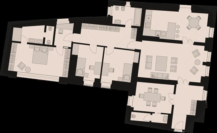 Pronájem bytu 5+1, Praha, Karoliny Světlé, 155 m2