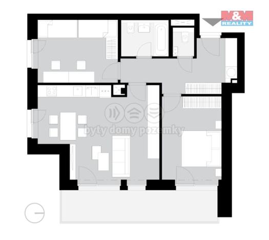 Prodej bytu 3+kk, Kladno - Dubí, Ke křížku, 91 m2