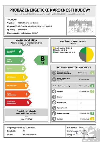 Prodej rodinného domu, Choťánky, Na Ohradě, 192 m2