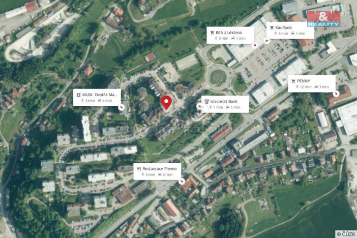 Prodej bytu 3+1, Český Krumlov - Domoradice, Urbinská, 93 m2