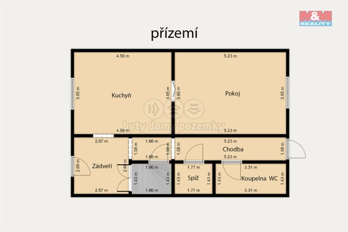 Prodej rodinného domu, Aš, Šumavská, 92 m2