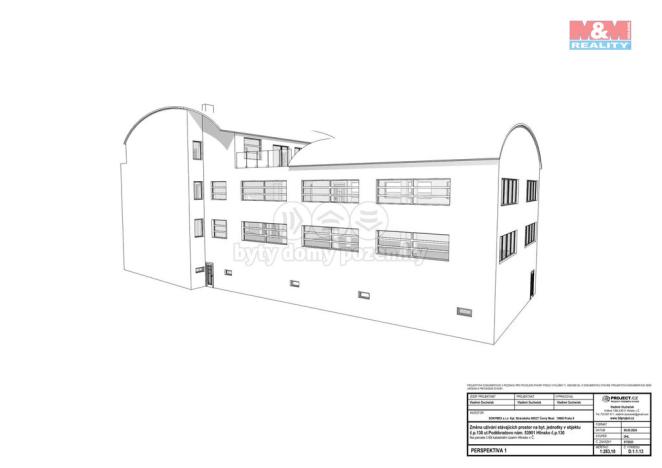Prodej činžovního domu, Hlinsko, Poděbradovo náměstí, 1787 m2