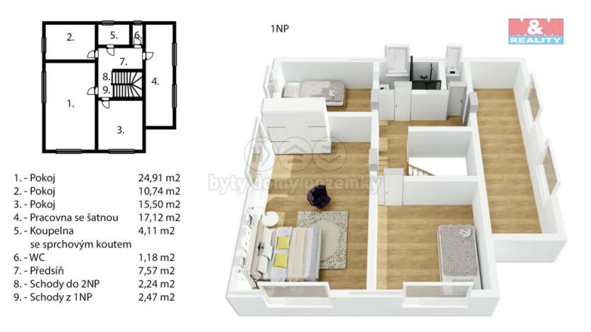 Prodej rodinného domu, Žďár, 150 m2