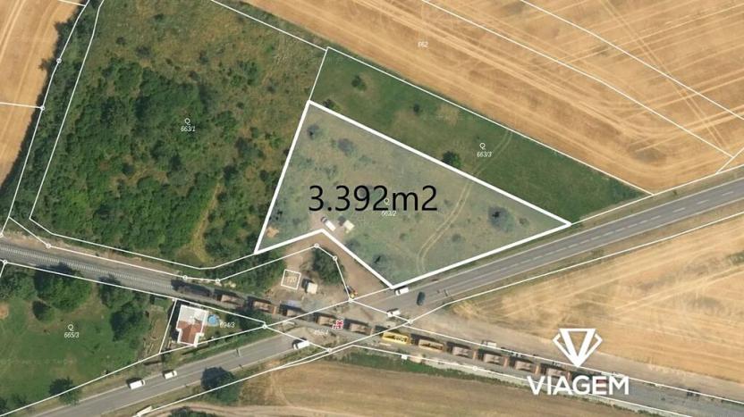 Prodej pole, Trnovany, 3392 m2