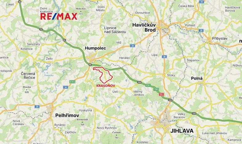 Prodej pozemku pro bydlení, Humpolec, 20976 m2