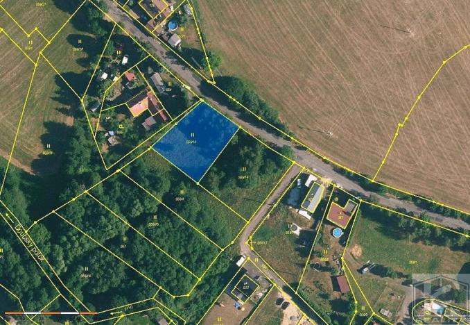 Prodej louky, Šimonovice, Minkovická, 1046 m2