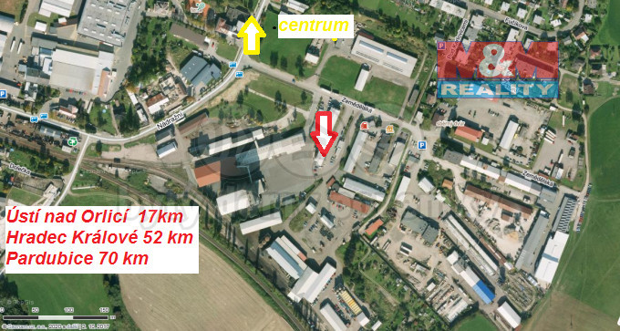 Pronájem kanceláře, Žamberk, Zemědělská, 100 m2