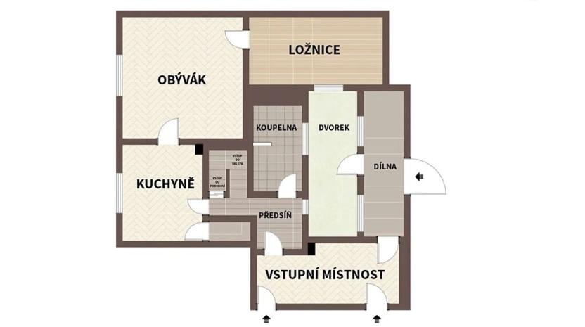 Prodej chalupy, Brněnec, 80 m2