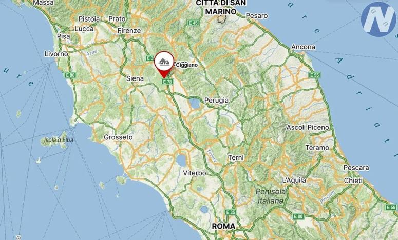 Prodej vily, Monte San Savino, Itálie, 638 m2