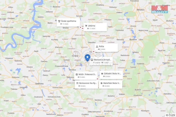 Prodej zemědělské usedlosti, Maršovice - Strnadice, 100 m2