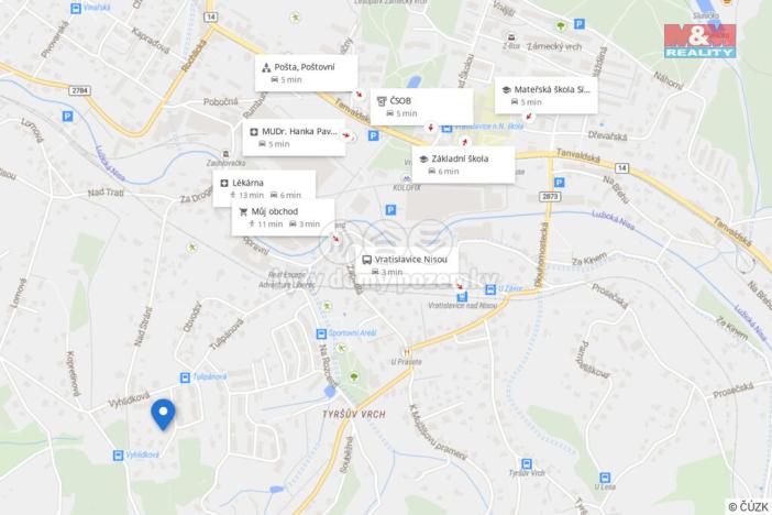 Prodej rodinného domu, Liberec - Liberec XXX-Vratislavice nad Nisou, Leknínová, 136 m2