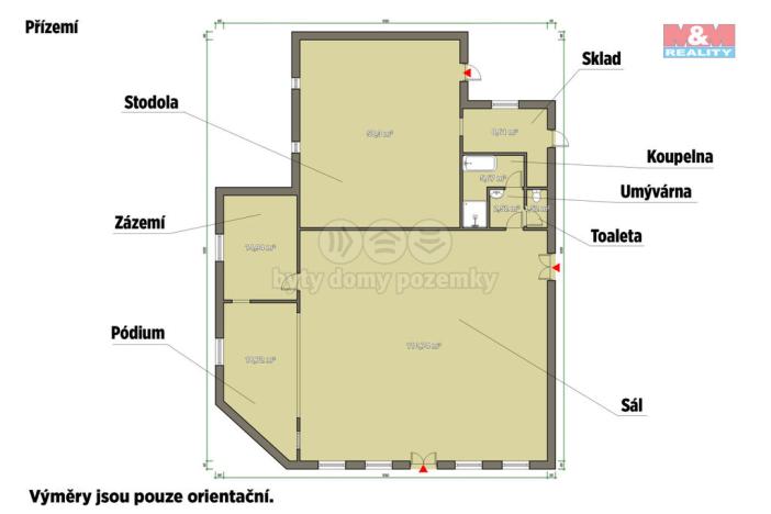 Prodej rodinného domu, Verušičky - Luka, 221 m2