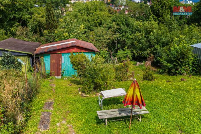 Prodej zahrady, Děčín, Mendelova, 476 m2