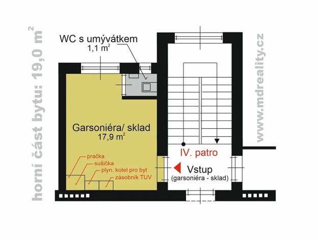 Prodej bytu 4+kk, Jihlava, Štefánikovo náměstí, 105 m2