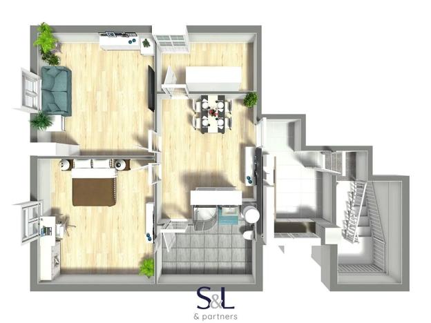 Prodej bytu 3+1, Cvikov, Mlýnská, 92 m2