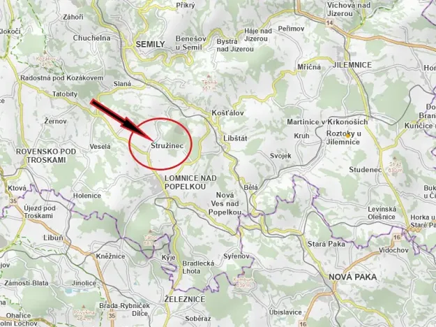 Prodej rodinného domu, Stružinec, 199 m2