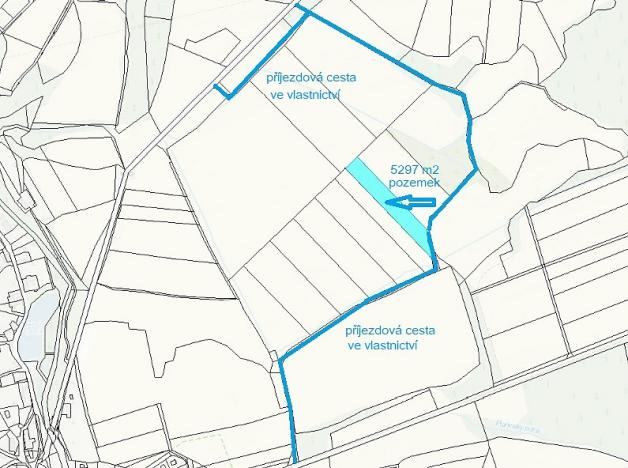 Prodej pole, Louňová, 24998 m2