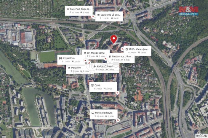 Prodej bytu 3+kk, Praha - Libeň, Na Rokytce, 76 m2