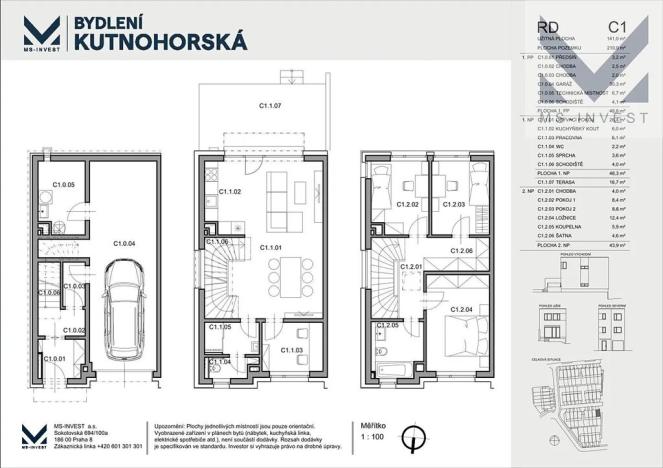 Prodej rodinného domu, Praha - Dolní Měcholupy, Ke Slatinám, 141 m2