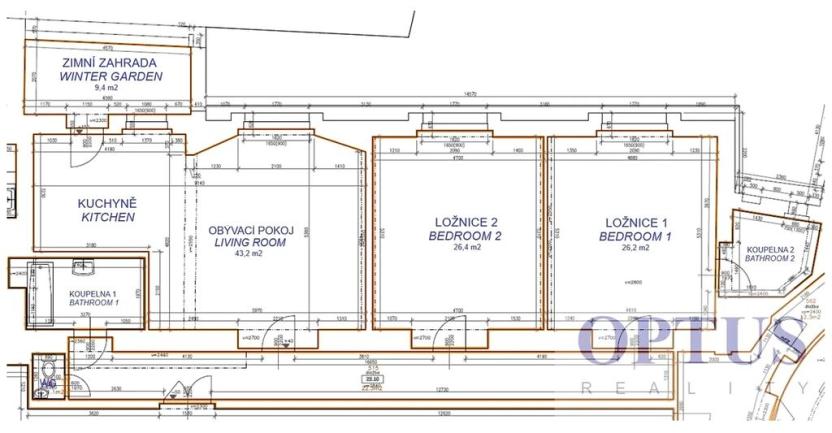 Pronájem bytu 3+kk, Praha - Nové Město, Vodičkova, 141 m2