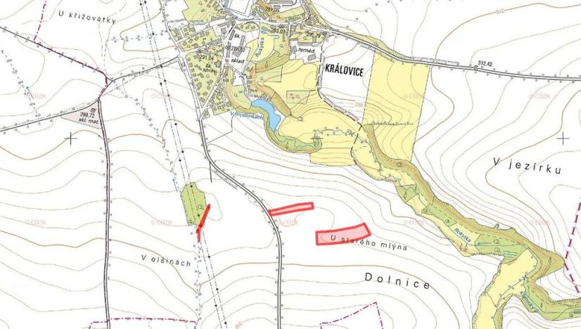 Prodej pole, Praha - Královice, 15114 m2