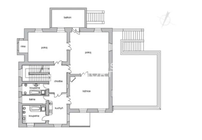 Pronájem vily, Praha - Vokovice, Ke dvoru, 827 m2