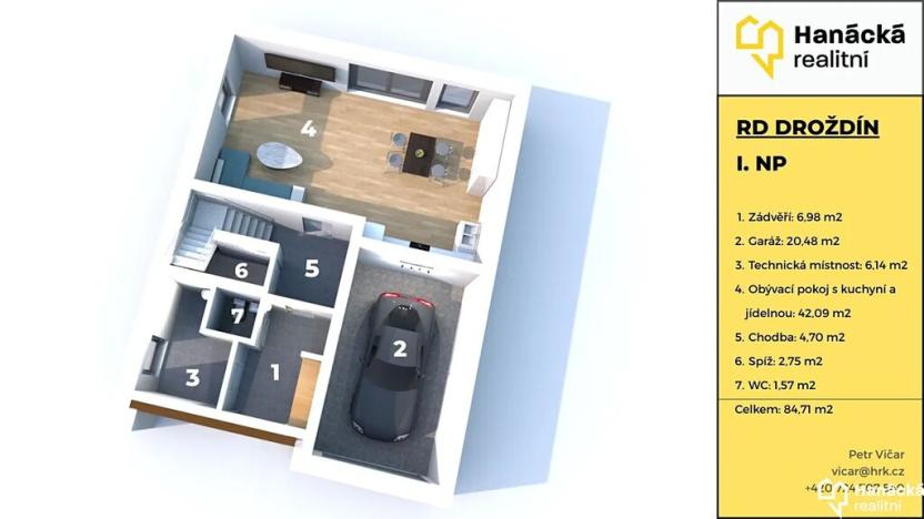 Prodej rodinného domu, Olomouc, Bukovanská, 178 m2