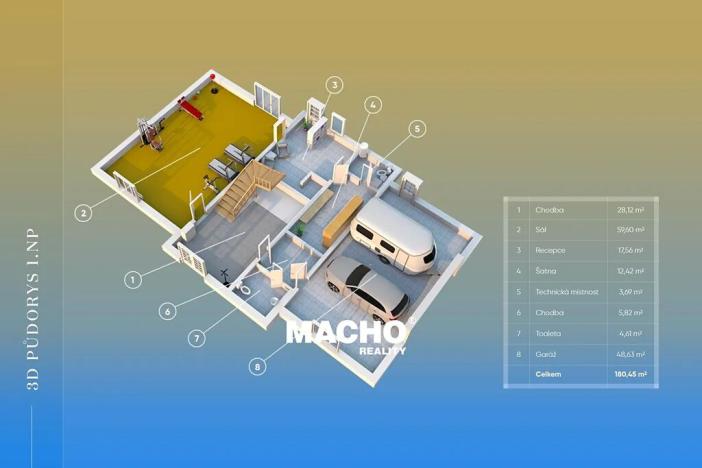 Prodej rodinného domu, Kostelec u Křížků, 353 m2