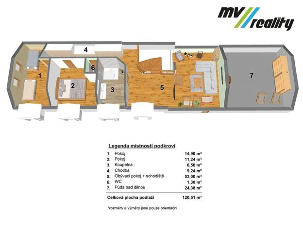 Prodej rodinného domu, Milovice, 178 m2