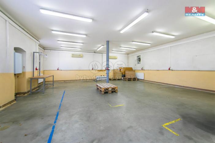 Pronájem výrobních prostor, Přeštice, Veleslavínova, 918 m2