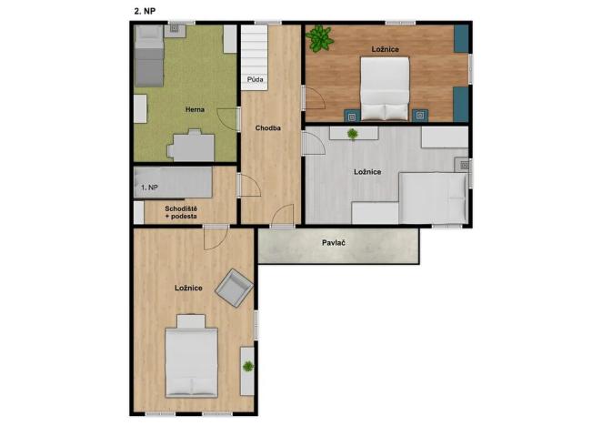 Prodej chalupy, Tuhaň, 145 m2