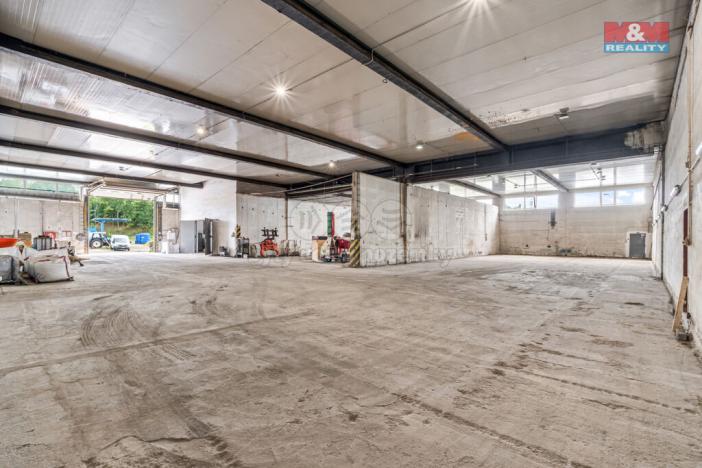 Pronájem skladu, Chabařovice, Smetanova, 890 m2